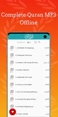 Huzaifi Full Quran Offline MP3 android App screenshot 6